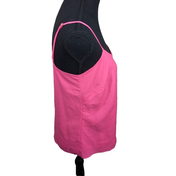 Lilly Pulitzer Tank Top Pink Sequins Lined Adjustable Spaghetti Strap Small - Picture 3 of 12